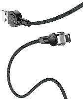 Cablu USB Hoco S8 Magnetic For Lightning Black imaginea #2 — magazin online Desire.md