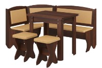 Colț de bucătărie Пехотин Imparatul Nuc/Cafea