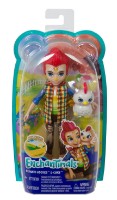 Păpușa Enchantimals Redward Rooster Cluck (GJX39)