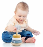 Пирамидка Viga Polar Bear Stacker (44005) фото №2 — интернет-магазин Desire.md