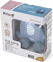 Jucarie de impins si tras PolarB Pull Along Elephant (44004)
