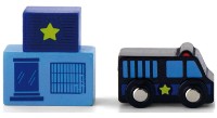 Игровой набор Viga Train Set Accessory - Police Station (50814) фото №4 — интернет-магазин Desire.md