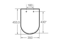 Сиденье для унитаза Roca Gap (A801470004) фото №3 — интернет-магазин Desire.md