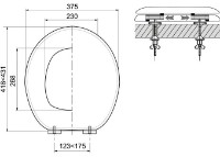 Capac de toaletă Wirquin Perla (20950039) imaginea #2 — magazin online Desire.md