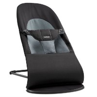 Șezlong pentru bebeluși BabyBjorn Balance Soft Black/Grey (605001A) imaginea #3 — magazin online Desire.md