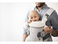 Marsupiu pentru copii BabyBjorn Mini Dusty Pink (021014E1) imaginea #4 — magazin online Desire.md