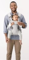 Marsupiu pentru copii BabyBjorn One Air Silver/3D Mesh (098004E1) imaginea #4 — magazin online Desire.md