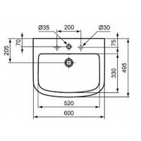 Lavoar Ideal Standard Tempo (T056401) imaginea #2 — magazin online Desire.md