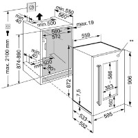 Dulap de vin incorporabil Liebherr EWTdf 1653 imaginea #5 — magazin online Desire.md