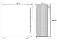 Корпус Deepcool Matrexx 55 Mesh Black фото №7 — интернет-магазин Desire.md