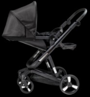 Carucior Bebumi Space Black Eco  2in1 Cabardine Black imaginea #5 — magazin online Desire.md
