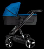 Carucior Bebumi Space Black Eco 2in1 Blue imaginea #2 — magazin online Desire.md
