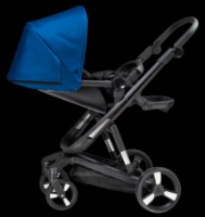 Carucior Bebumi Space Black Eco 2in1 Blue imaginea #4 — magazin online Desire.md