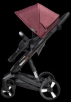 Carucior Bebumi Space Black Eco 2in1 Cabardine Pink imaginea #2 — magazin online Desire.md