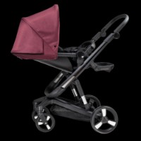Carucior Bebumi Space Black Eco 2in1 Cabardine Pink imaginea #3 — magazin online Desire.md