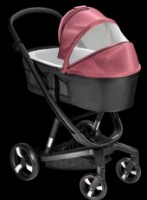 Carucior Bebumi Space Black Eco 2in1 Cabardine Pink imaginea #4 — magazin online Desire.md