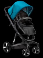 Carucior Bebumi Space Black Eco 2in1 Green imaginea #4 — magazin online Desire.md