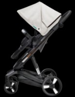 Carucior Bebumi Space Black Eco 2in1 Light Gray  imaginea #4 — magazin online Desire.md
