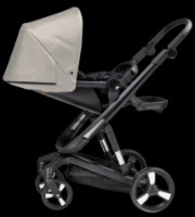 Carucior Bebumi Space Black Eco 2in1 Light Gray  imaginea #5 — magazin online Desire.md