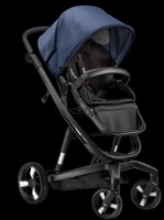 Carucior Bebumi Space Black Eco 2in1 Navy Blue imaginea #5 — magazin online Desire.md