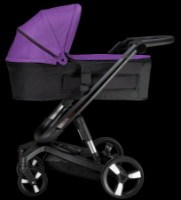 Carucior Bebumi Space Black Eco 2in1 Purple imaginea #2 — magazin online Desire.md