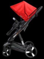 Carucior Bebumi Space Black Eco 2in1 Red imaginea #2 — magazin online Desire.md