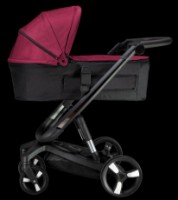 Carucior Bebumi Space Black Eco 2in1 Ruby imaginea #2 — magazin online Desire.md