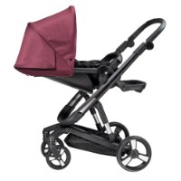 Коляска Bebumi Space Black 2in1 Cabardine Pink фото №4 — интернет-магазин Desire.md