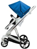 Коляска Bebumi Space White Eco 2in1 Blue