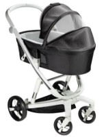 Carucior Bebumi Space White Eco 2in1 Cabardine Black imaginea #2 — magazin online Desire.md