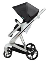 Carucior Bebumi Space White Eco 2in1 Cabardine Black imaginea #4 — magazin online Desire.md