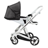 Carucior Bebumi Space White Eco 2in1 Cabardine Black imaginea #5 — magazin online Desire.md