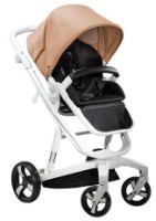 Carucior Bebumi Space White Eco 2in1 Gold imaginea #3 — magazin online Desire.md