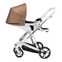 Carucior Bebumi Space White Eco 2in1 Gold imaginea #5 — magazin online Desire.md