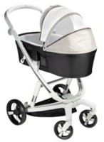 Carucior Bebumi Space White Eco 2in1 Light Gray  imaginea #2 — magazin online Desire.md