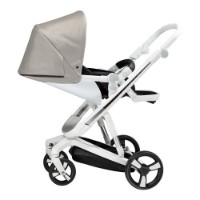 Carucior Bebumi Space White Eco 2in1 Light Gray  imaginea #5 — magazin online Desire.md
