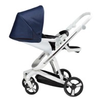 Carucior Bebumi Space White Eco 2in1 Navy Blue imaginea #4 — magazin online Desire.md