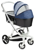 Carucior Bebumi Space White Eco 2in1 Navy Blue imaginea #5 — magazin online Desire.md