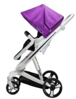 Carucior Bebumi Space White Eco 2in1 Purple imaginea #3 — magazin online Desire.md