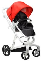 Carucior Bebumi Space White Eco 2in1 Red imaginea #2 — magazin online Desire.md