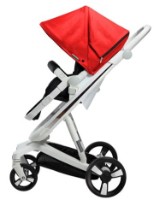 Carucior Bebumi Space White Eco 2in1 Red imaginea #3 — magazin online Desire.md