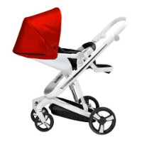 Carucior Bebumi Space White Eco 2in1 Red imaginea #4 — magazin online Desire.md