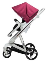 Carucior Bebumi Space White Eco 2in1 Ruby imaginea #4 — magazin online Desire.md