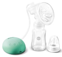 Pompa manuală pentru sân Bebumi BS Eco Ladybug Green