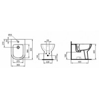 Bideu Ideal Standard Tempo (T510101) imaginea #2 — magazin online Desire.md