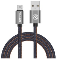 USB Кабель Tellur Denim Blue (TLL155371)