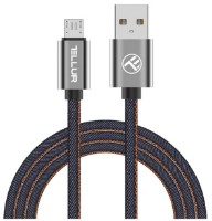 USB Кабель Tellur Denim Blue (TLL155371) фото №2 — интернет-магазин Desire.md