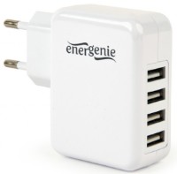 Încărcător Gembird EG-U4AC-02 White imaginea #1 — magazin online Desire.md