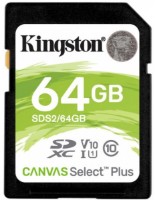 Сard de memorie Kingston SDXC 64Gb Class 10 UHS-I U1 (SDS2/64GB)