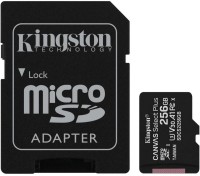 Сard de memorie Kingston microSD 256Gb Class 10 U1 + SD adapter (SDCS2/256GB) imaginea #1 — magazin online Desire.md